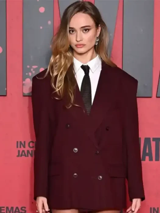 Johnny Sequoyah Primate Gala Screening Red Blazer