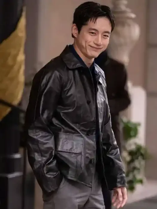 Kentaro Sakaguchi Milan Fashion Week Black Jacket