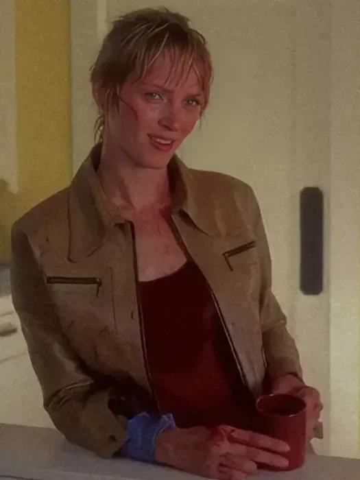 Kill Bill Vol. 1 The Bride Leather Brown Jacket