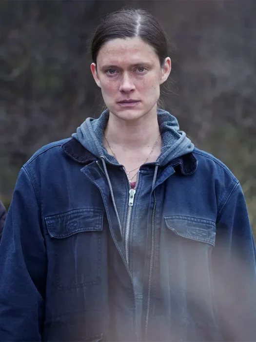 Krista Kosonen Land of Sin S01 Blue Denim Jacket