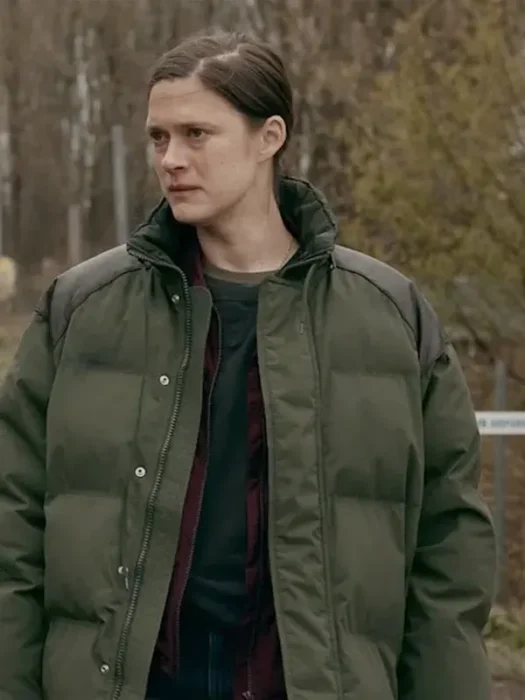 Land of Sin S01 Krista Kosonen Green Jacket