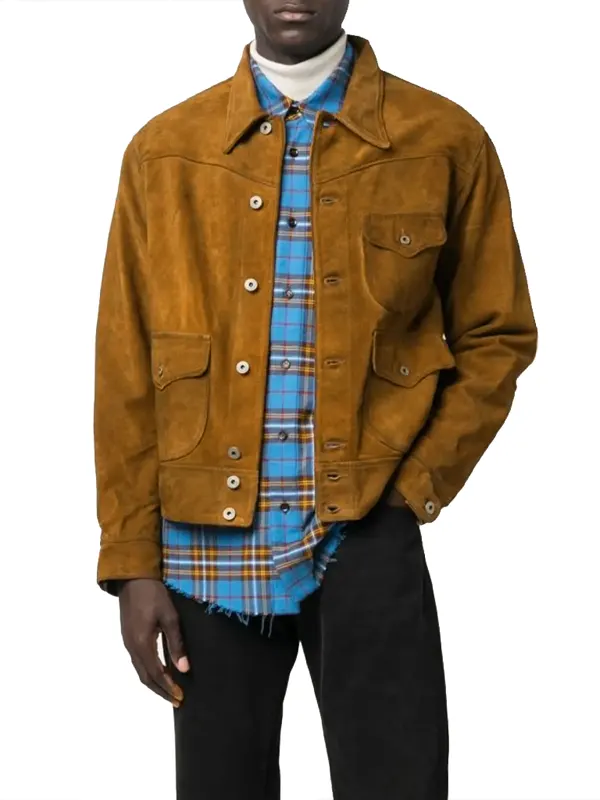 Landman S02 Guy Burnet Brown Jacket