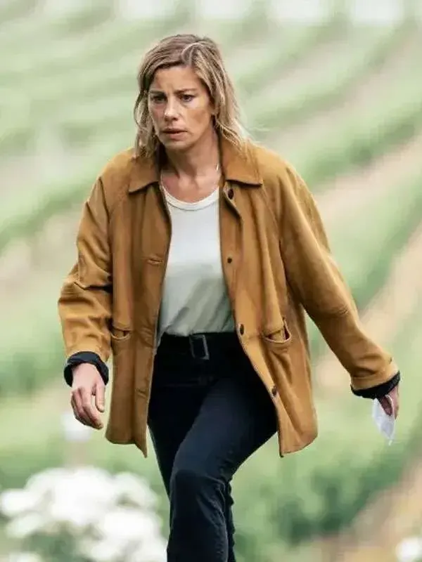 Lillian Vandenberg Dear Life Suede Brown Jacket