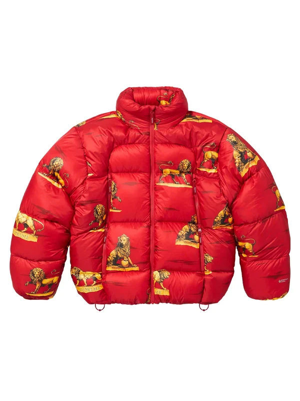 Lions Printed Featherweight Down Puffer Jacket