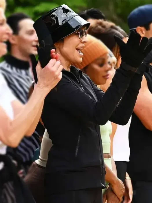 Lisa Rinna The Traitors Black Jacket