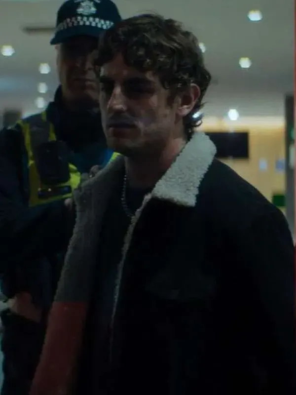 Luke J. Morgan Dear Life Black Sherpa Jacket