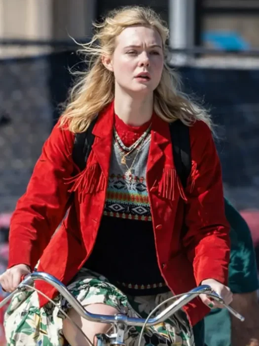 Margo’s Got Money Troubles Elle Fanning Margo Millet Jacket