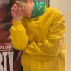Marty Supreme Timothee Chalamet Yellow Brazil Leather Jacket