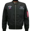 Mens Black Bomber jacket