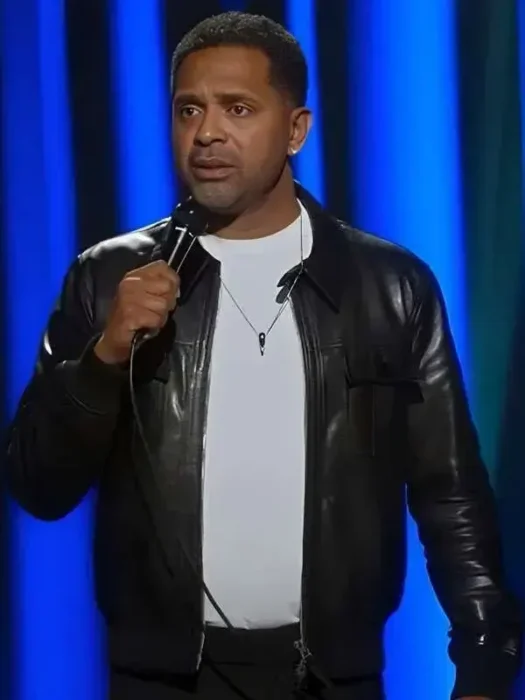 Mike Epps Delusional 2026 Mike Epps Black Leather Jacket