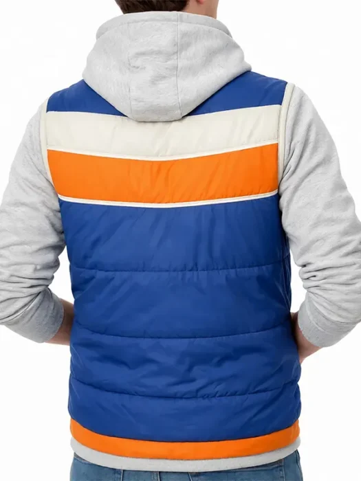 Mike Wheeler Stranger Things Tales From 85 Puffer Vest Back