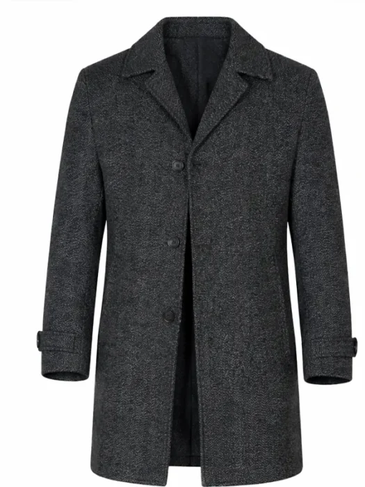 My Secret Santa Ryan Eggold Black Coat