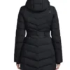 My Secret Santa Taylor Jacobson Black Puffer Jacket Back