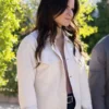 NCIS S23 Jessica Knight White Jacket