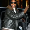 NYC ASAP Rocky Shearling Leather Jacket