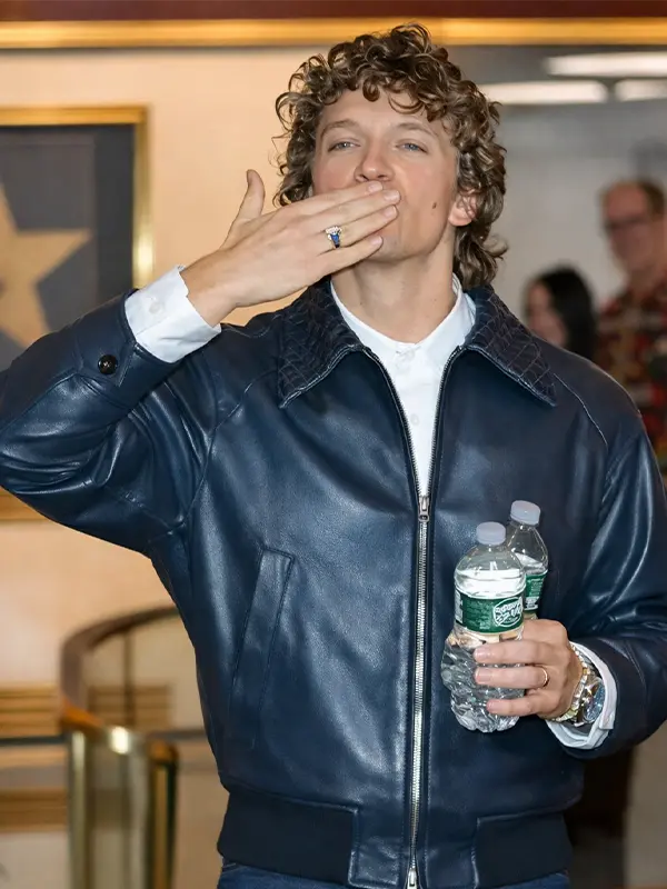 NYC Connor Storrie Black Bomber Jacket