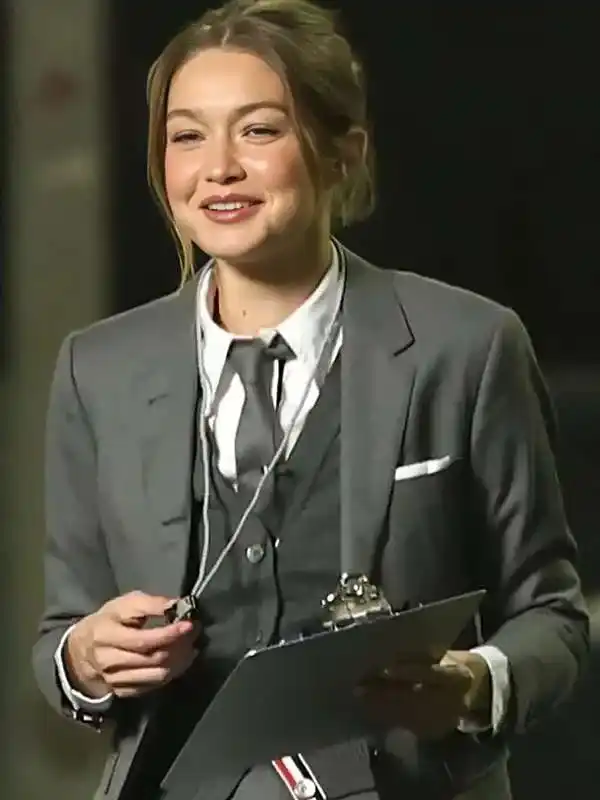 NYC Gigi Hadid Grey Blazer