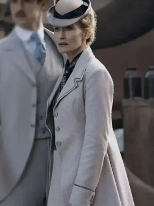Natascha McElhone Young Sherlock 2026 Coat