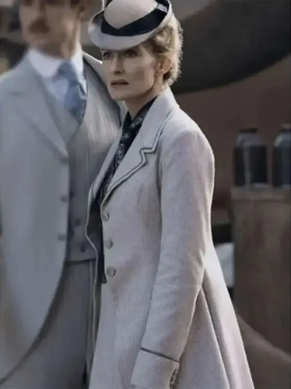Natascha McElhone Young Sherlock 2026 Coat