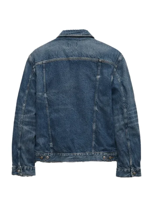 No Other Choice Park Hee-soon Blue Jacket back