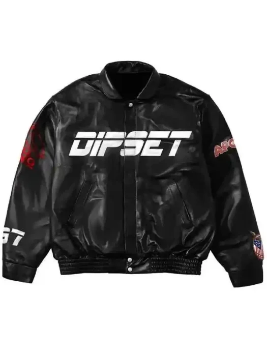 OVO Dipset Diplomats Leather Jacket