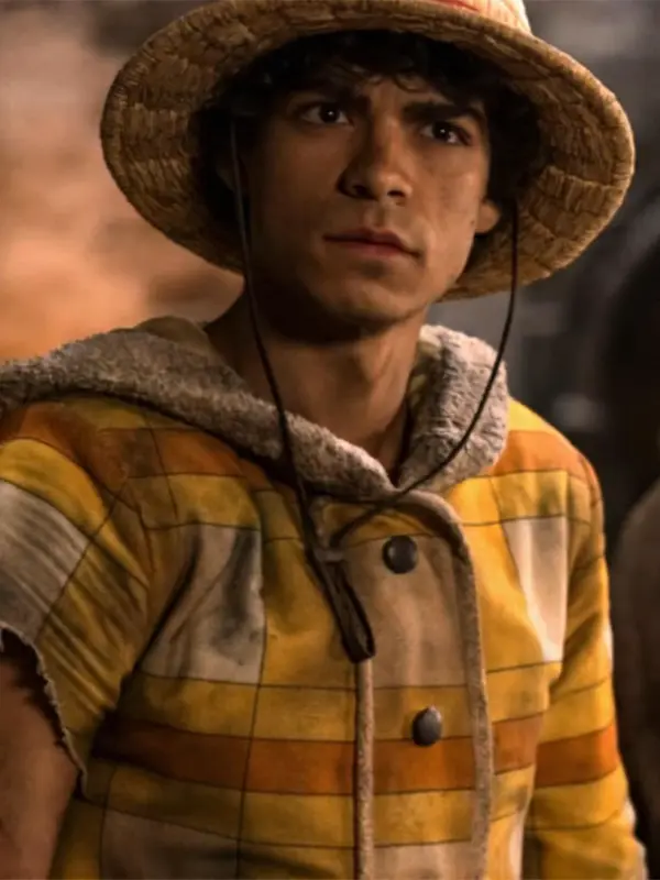 One Piece Inaki Godoy Monkey D. Luffy Plaid Jacket