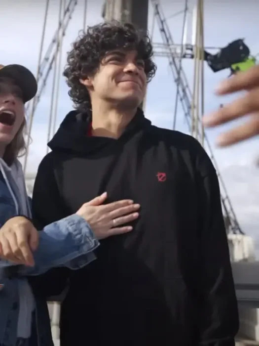 One Piece Monkey D. Luffy Black Hoodie