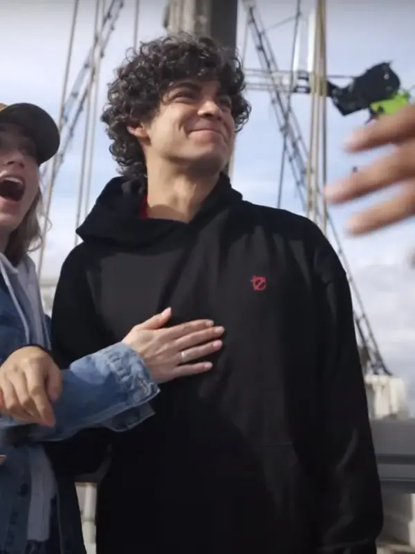 One Piece Monkey D. Luffy Black Hoodie