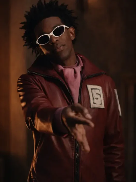 One Piece S02 Mr. 5 Red Leather Coat