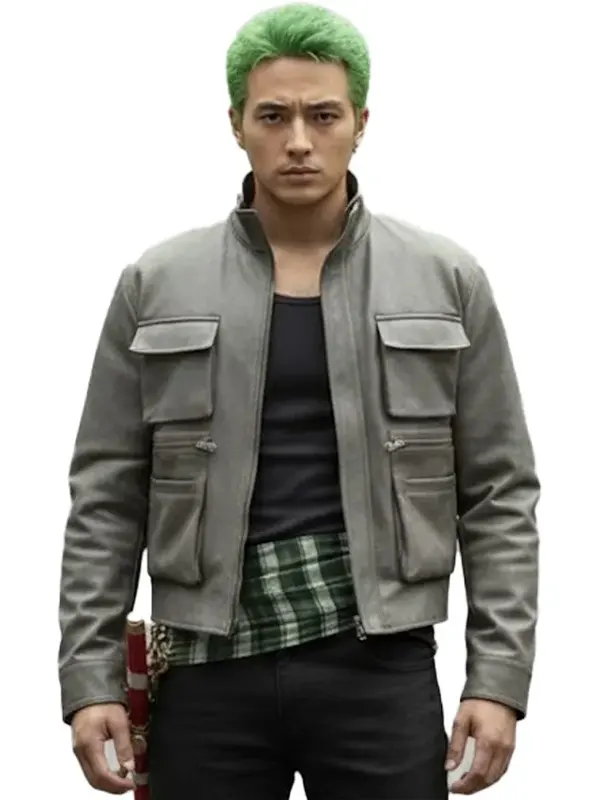One Piece S02 Roronoa Zoro Grey Jacket