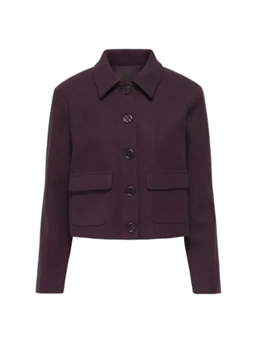 Patience 2025 Ella Purvis Purple Jacket