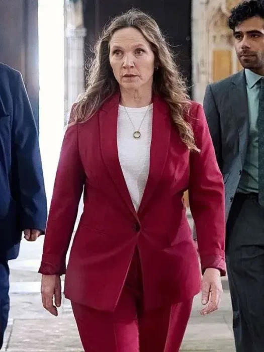 Patience Jessica Hynes Red Blazer