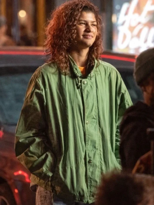 Rue Bennett Euphoria S03 Green Jacket