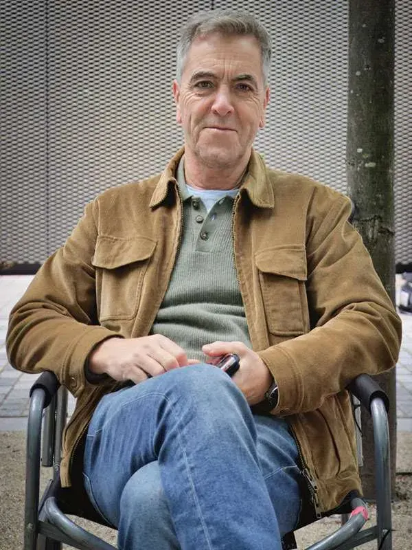 Run Away Simon Greene Corduroy Brown Jacket