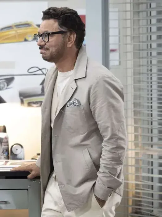 Shifting Gears Al Madrigal Grey Cotton Jacket