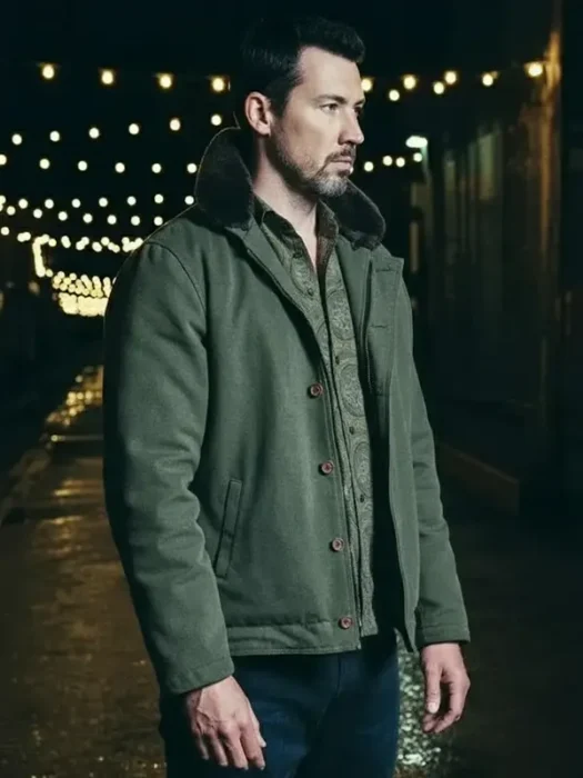 Silent Witness David Caves Green Jacket