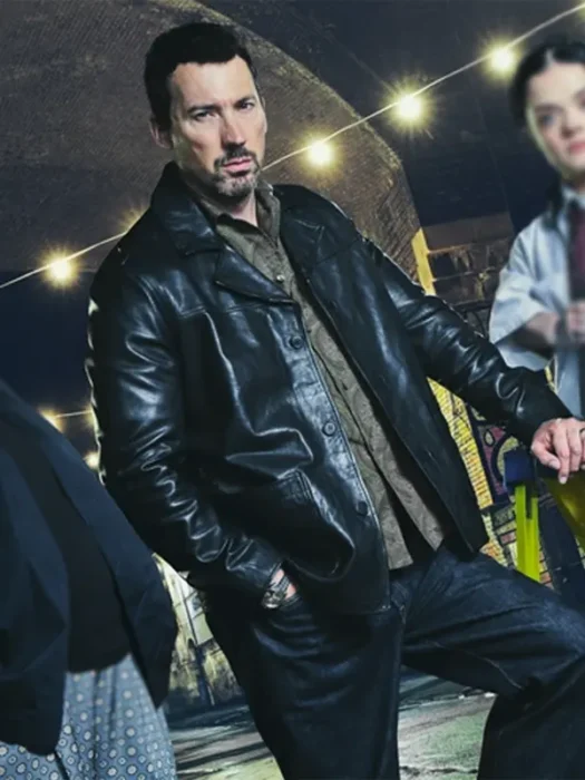 Silent Witness David Caves Leather Jacket