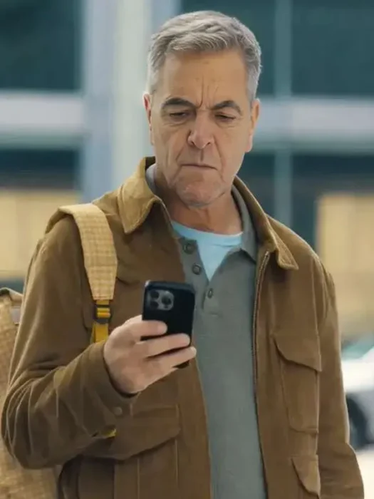 Simon Greene Run Away Brown Corduroy Jacket