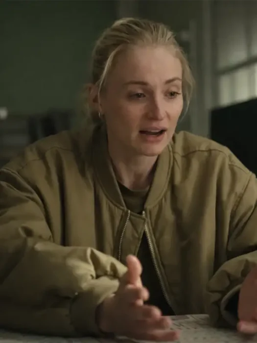 Steal Sophie Turner Dark Beige Jacket
