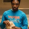 Stranger Things S05 Lucas Sinclair Blue Sweatshirt