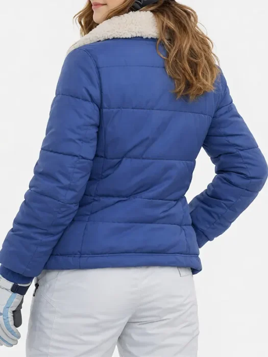 Stranger Things Tales From 85 Eleven Blue Shearling Jacket