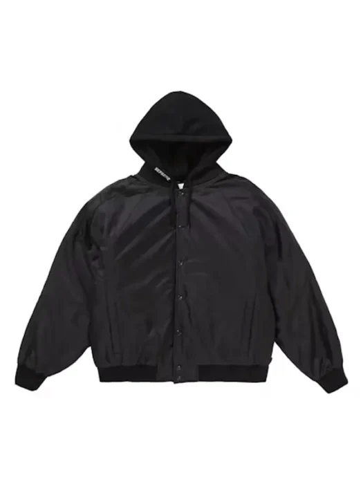 Supreme Stadium Hooded Black Jacket