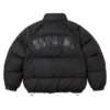 Supreme- Star Sleeve Down Black Puffer Jacket