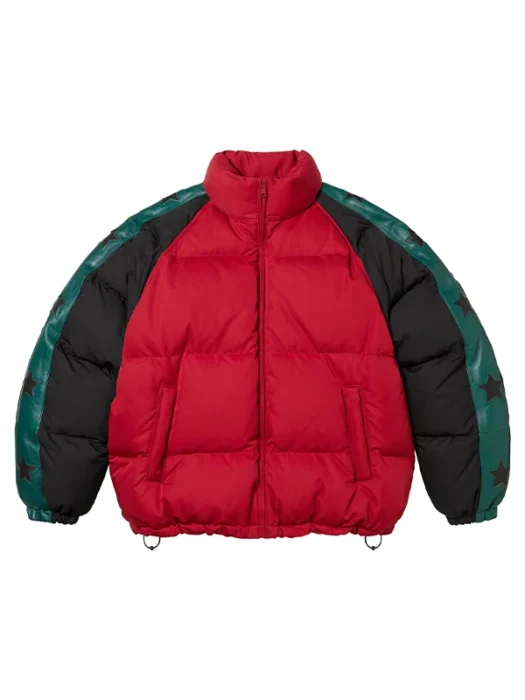 Supreme Star Sleeve Down Puffer Jacket