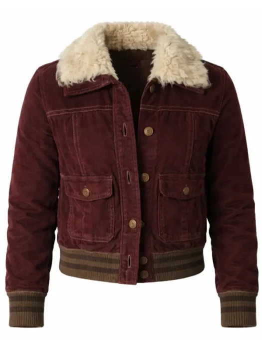 Tell Me Lies Bree Maroon Jacket
