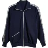 The Adventures Of Cliff Booth Track Navy Jacket