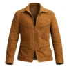 The Adventures of Cliff Booth Brad Pitt Suede Jacket