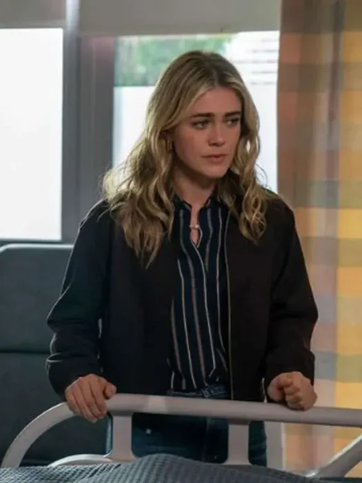 The Hunting Party Melissa Roxburgh Brown Jacket