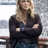 The Hunting Party Melissa Roxburgh Dark Brown Jacket