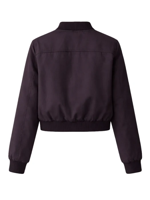 The Hunting Party S02 Melissa Roxburgh Bomber Jacket Back